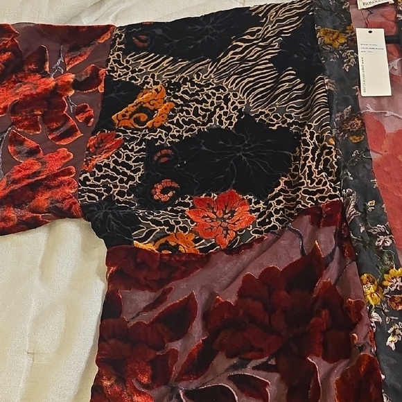 Paparazzi Red and Black Oversized Tunic - Picture 14 of 15